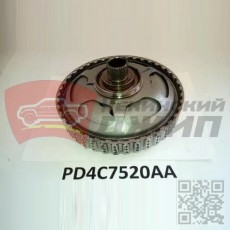 Сцепление в сборе, мокрое, двойное T22/T26