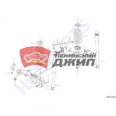 Амортизатор задний