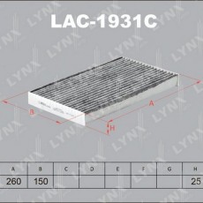 Фильтр салона угольный Nissan Leaf