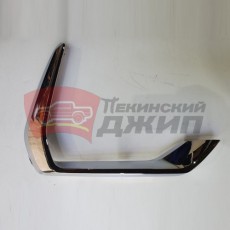 Накладка бампера декоративная правая Geely Monjaro