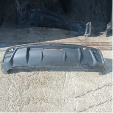 Накладка заднего бампера нижняя