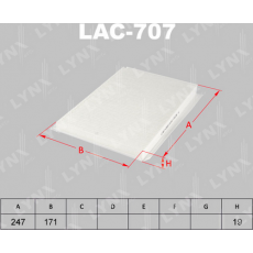 Фильтр салонный ОЕМ 087902l000a