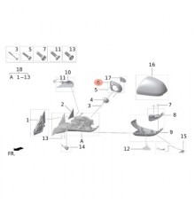Рамка зеркала левая Lixiang l9