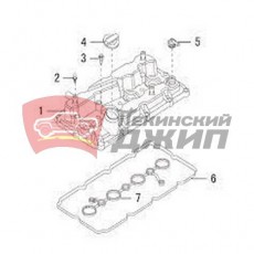 Прокладка клапанной крышки , HAVAL H6, H6 Coupe, F7, F7x ,H9  2,0
