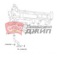 Маслоприемник HAVAL дв.4С20 (бензин 2л) H6 Coupe, H8, H9, F7