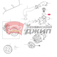 Кольцо уплотнительное термостата