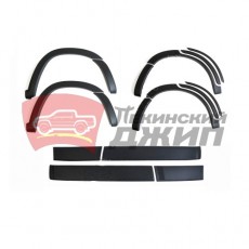 Защитный комплект (расширители колесных арок, молдинги на двери) Chery Tiggo (Т11) I 2005-2013