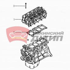 Головка блока цилиндров (голая)