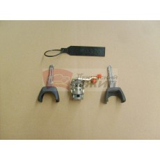 Выключатель замка (личинка) двери задка с ключом hover