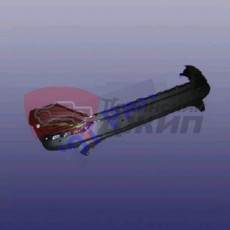 БАМПЕР ЗАДНИЙ OMODA M1DFL3/M1DFL2