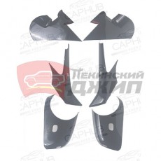 Блесток зеркала заднего вида черный