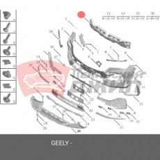 САЛЬНИК КОЛЕНВАЛА ЗАДНИЙ 2.0/2.4 GL ATLAS