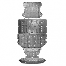 Защита днища автомобиля (5 предметов) ZEERK 001