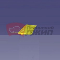 воздуховод переднего бампера левый e5