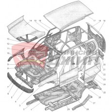 Трапеция стеклоочистителя  gw wingle