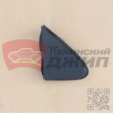 Уголок зеркала наружный правый (треугольник)