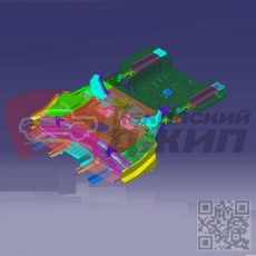 УСИЛИТЕЛЬ БАМПЕРА ЗАДНЕГО ARRIZO 8/M1E 22-
