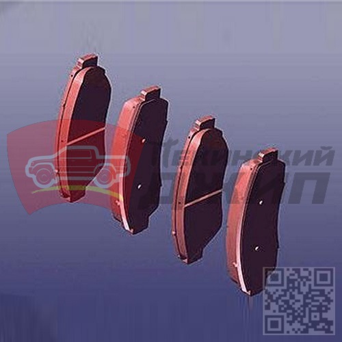 КОЛОДКА ТОРМОЗНАЯ ПЕРЕДНЯЯ CH TIGGO 9 (4шт.)