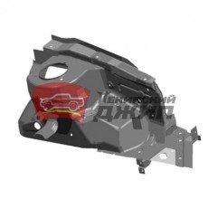 Брызговик лонжерона переднего левого