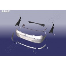 Молдинг бампера зад R (БЕЗ хром) M11-2804532BC-DQ