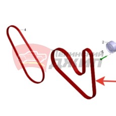 Поликлиновый приводной ремень GAC GS3