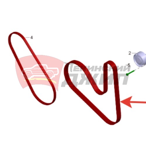 Поликлиновый приводной ремень GAC GS3