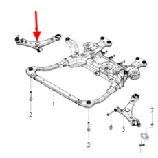 Рычаг подвески передний правый JETOUR T2