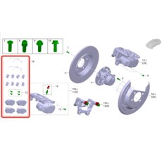 Колодки тормозные задние GAC GS3