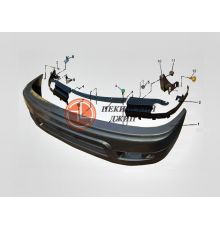 бампер передний