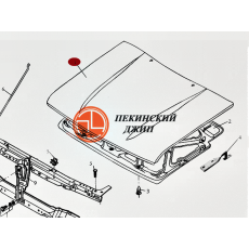 капот Admiral стар обр.