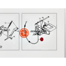 трос капота