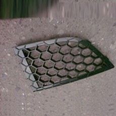 Решетка бампера правая