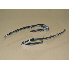 Накладка хром противотуманной фары левая