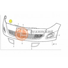 бампер передний