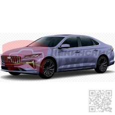 Передняя решётка радиатора Geely Preface FS11 2025