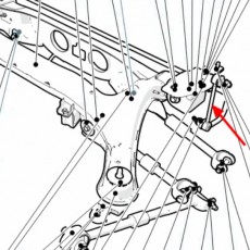 UNI-K Стойка стабилизатора заднего