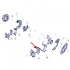 КОЛОДКИ передние CHANGAN UNI-K
