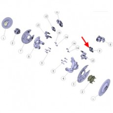 Колодки тормозные зад UNI-K