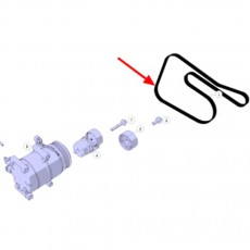 Ремень 6РК1620 приводной