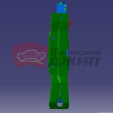 панель радиатора правая e5 Оригинал
