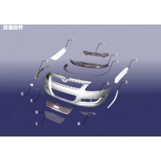 Бампер передний