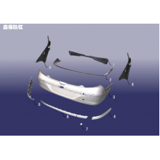 Бампер задний