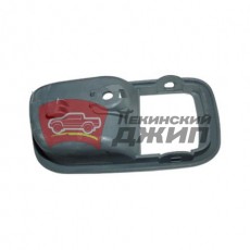 Накладка ручки внутренней левой темно-серая