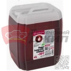 Жидкость охлаждающая низкозамерзающая TOTACHI Super Long Life Coolant Red -50C 10л