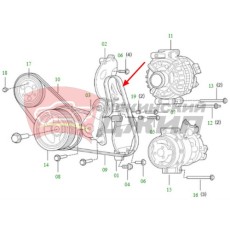 Приводной ремень длинный HONGQI H5