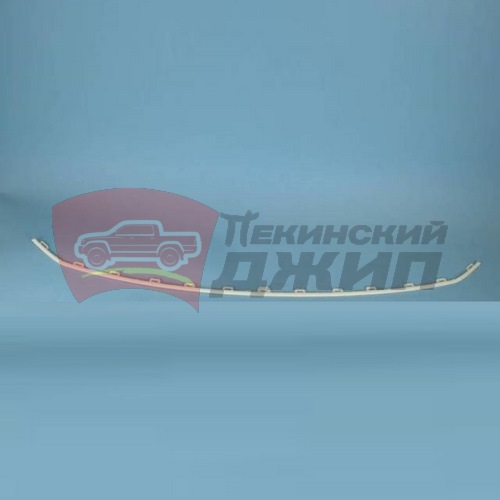 Молдинг бампера переднего Центр. Geely Coolray I restyling 2023-