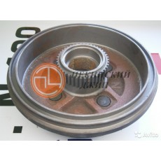 Барабан тормозной задний (ABS, АБС, одинарный подшипник)