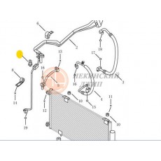 Датчик давления кондиционера (внутр.резьба)