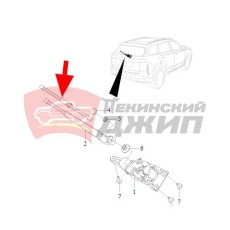 Щетка стеклоочистителя задняя Jaecoo J7