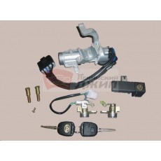 Замок зажигания с комплектом личинок wingle